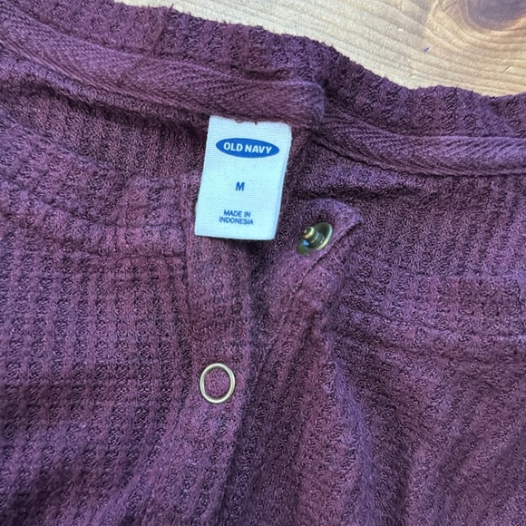 Old Navy Waffle Long Sleeve - Picture 2 of 2